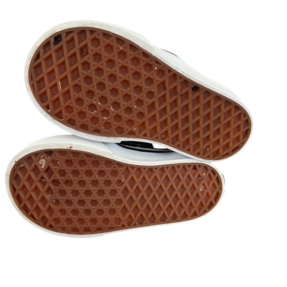 Vans baby slip-on V Velcro strap Checkerboard black/pewter Baby Size 4.5 - Picture 3 of 10